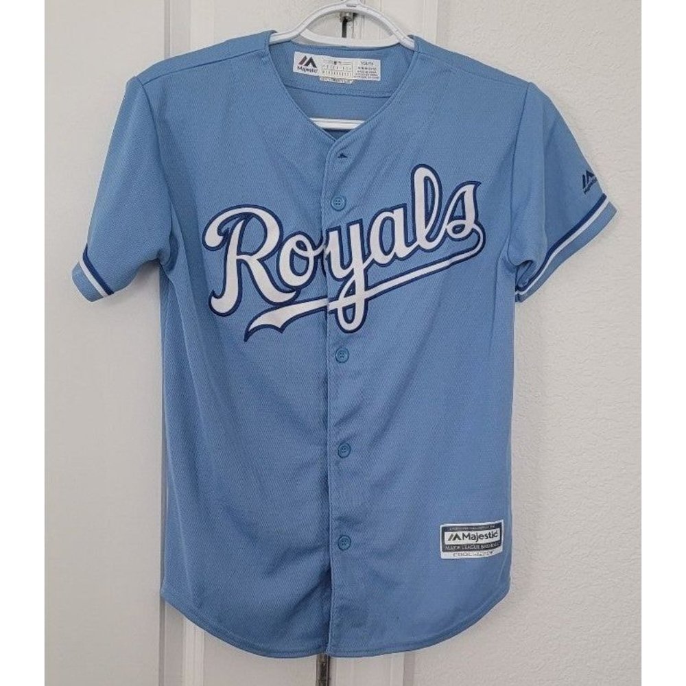 Lorenzo Cain Kansas City Royals Medium Youth Jersey